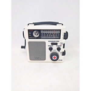 ETON FR-300 AM/FM Short Wave Radio Light Siren Crank FR300 Tested Works!